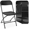 Best Choice Products Set Of 10 Folding Stacking Plastic Chairs W/ Non-slip Feet, 350lb Capacity