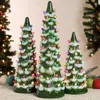 Best Choice Products Set Of 3 Xl Pre-lit Hand-painted Ceramic Tabletop Christmas Trees W/multi Lights