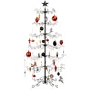 Best Choice Products Wrought Iron Ornament Display Christmas Tree W/ Easy Assembly, Stand