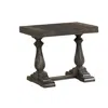 Best Master Furniture Amy 27" Transitional Wood End Table In Dove Gray In Gray