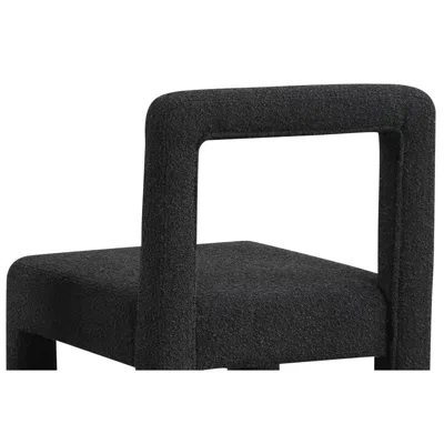 Best Master Furniture Falconer Black Fabric Dining Chairs, Set Of 2
