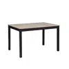 Best Master Furniture Yvonne Rectangle Dining Table, Natural Oak In Multi