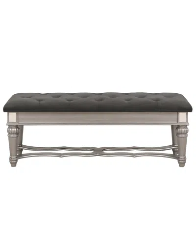 Best Quality Furniture 20" Beside Bench In Gray