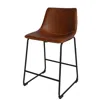 Best Quality Furniture 24-inch Counter Height Chair (set Of 2)