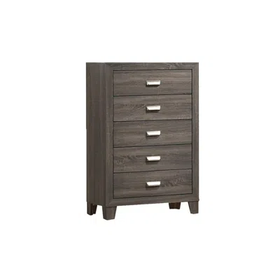 Best Quality Furniture Anastasia Collection Chest With 5 Drawers