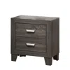 Best Quality Furniture Anastasia Collection Night Stand With 2 Drawers