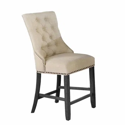Best Quality Furniture Counter Height Dining Chair, Single Chair In Beige