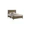 Best Quality Furniture Donna Dark Walnut Queen Bed (panel)
