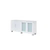 Best Quality Furniture High Gloss White 4 Door Server