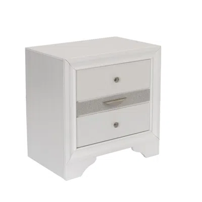 Best Quality Furniture Nightstand With 2 Drawers And 1 Jewelry Drawer