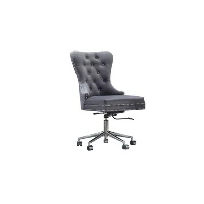 Best Quality Furniture Office Chair (single) - Dark Grey In Gray