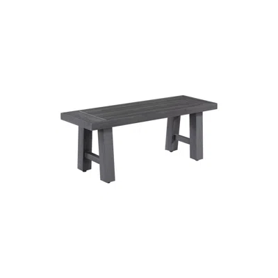 Best Quality Furniture Outdoor Patio Dining Bench Made Out Of Light Weight Pe Wicker. In Blue