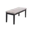 Best Quality Furniture Upholstered Bench With Tufted Buttons