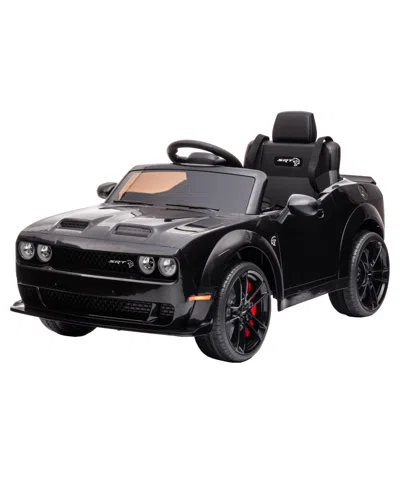 Best Ride On Cars Dodge Challenger, 12v In Black