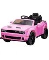 Best Ride On Cars Dodge Challenger, 12v In Pink
