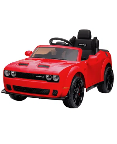 Best Ride On Cars Dodge Challenger, 12v In Red