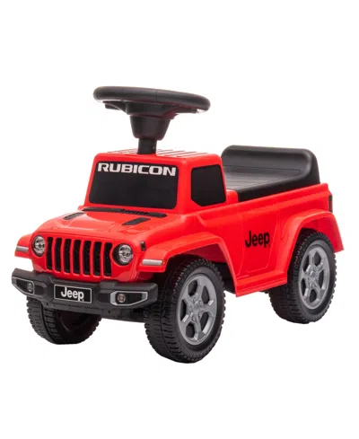 Best Ride On Cars Jeep Gladiator Push Car In Red