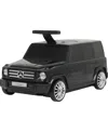 Best Ride On Cars Mercedes G Class Suitcase Push Car In Black