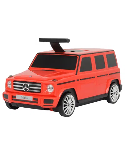 Best Ride On Cars Mercedes G Class Suitcase Push Car In Red
