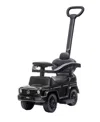 Best Ride On Cars Mercedes G-wagon 3-in-1 Push Car In Black
