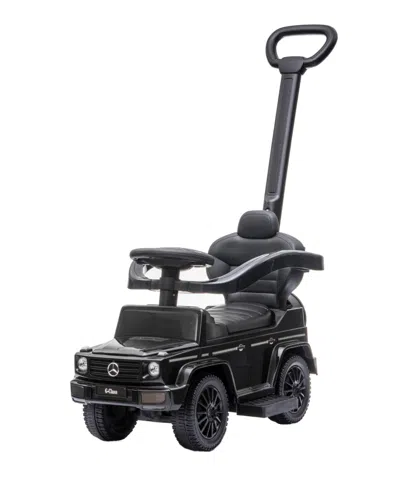 Best Ride On Cars Mercedes G-wagon 3-in-1 Push Car In Black