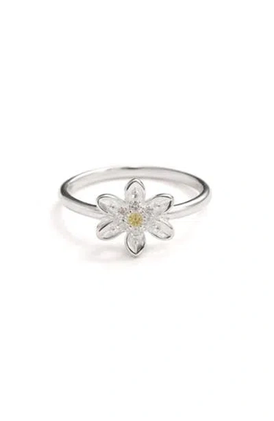 Best Silver Cubic Zirconia Daisy Ring