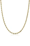 Best Silver Gender Inclusive Rope Chain Necklace In Gold
