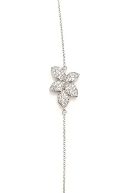Best Silver Moissanite Flower Bracelet