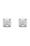 Best Silver Moissanite Stud Earrings In Silver