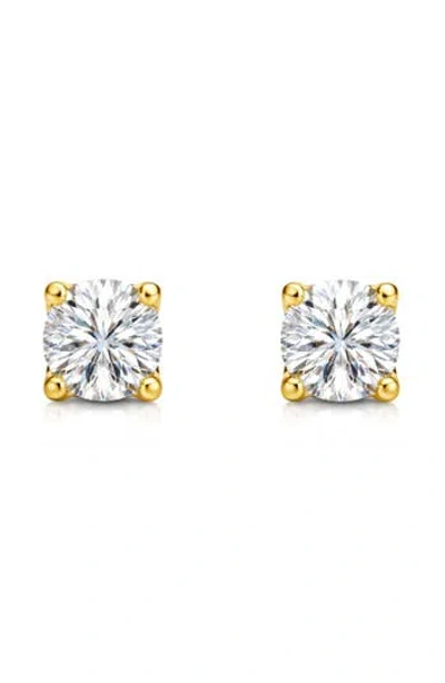 Best Silver Moissanite Stud Earrings In Gold