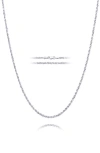 Best Silver Rope Chain Necklace In Silver