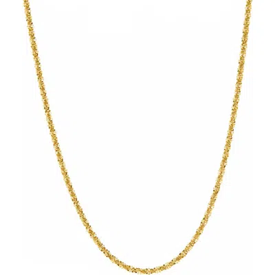 Best Silver Twisted Rock Chain Necklace In Gold