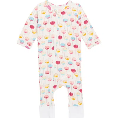 Bestaroo Babies'  Print Woven Coverall In Pink