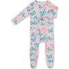 Bestaroo Retro Rainbows Footie In Pink