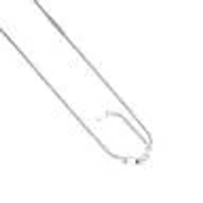 Pre-owned Bestgoldshop Adjustable 1.3mm Popcorn Coreana Chain Necklace Real 14k White Gold Up To 22" In White Smoke