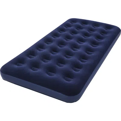 Bestway Flocked Air Mattress Twin, Blue