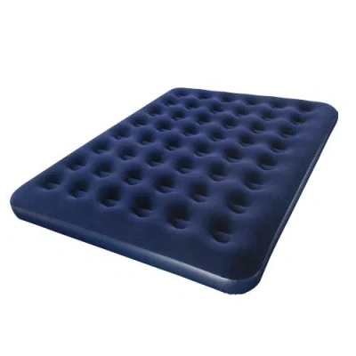 Bestway Flocked Queen Airbed Without Inflation Pump, 80 X 60 X 8.5inch, Blue