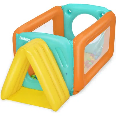 Bestway Kids'  Tunneltopia Ball Pit Set With 25 Play Balls In Multi