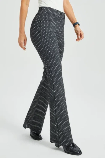 Betabrand 7 Pocket Dpyp Dress Pant Yoga Pants Bootcut In Gray