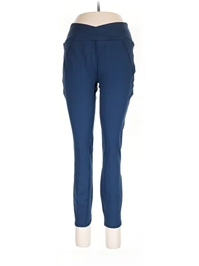 Pre-owned Betabrand Active Pants In Blue