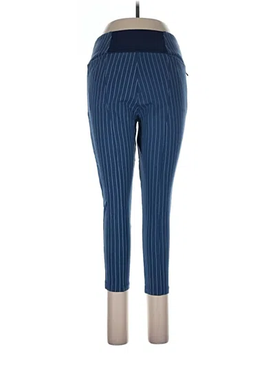 Pre-owned Betabrand Active Pants In Blue