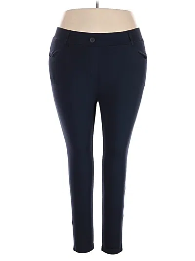 Pre-owned Betabrand Active Pants In Blue