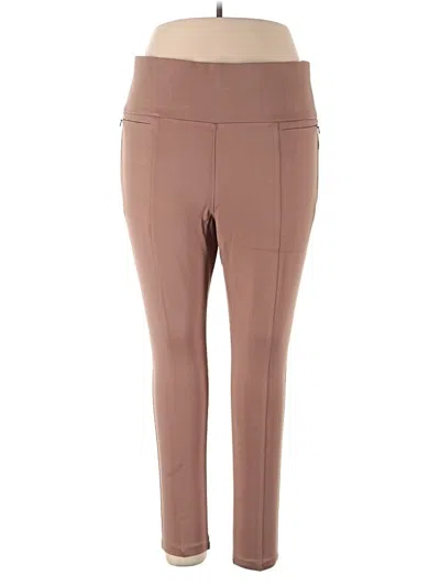 Pre-owned Betabrand Active Pants In Brown