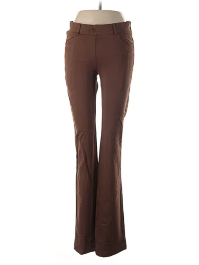 Pre-owned Betabrand Active Pants In Brown