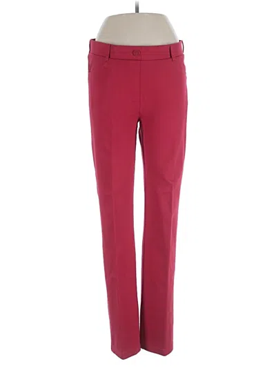 Pre-owned Betabrand Active Pants In Burgundy