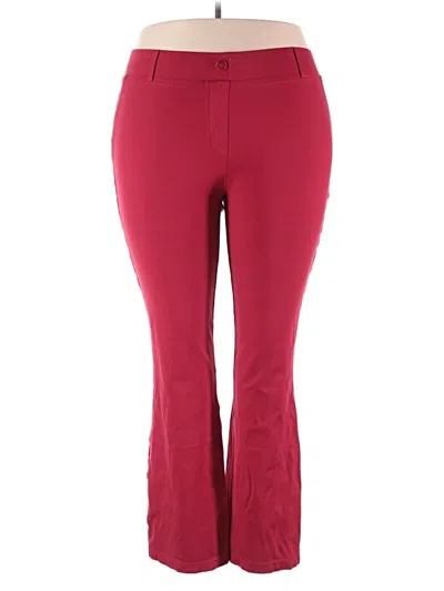 Pre-owned Betabrand Active Pants In Red