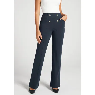 Betabrand Atlantic Dpyp Dress Pant Yoga Pants Wide Leg In Multi