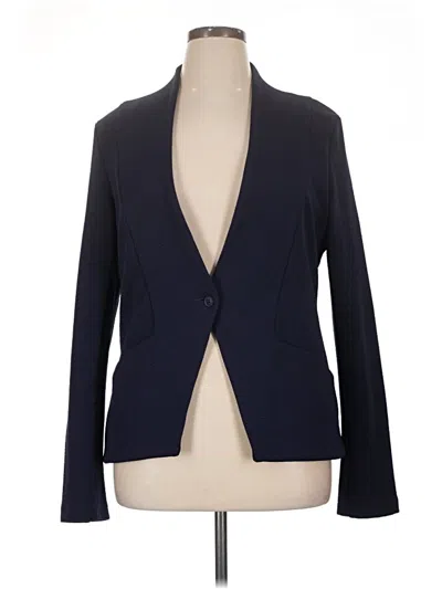 Pre-owned Betabrand Blazer Jacket In Blue