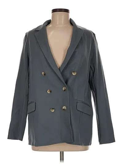 Pre-owned Betabrand Blazer Jacket In Gray