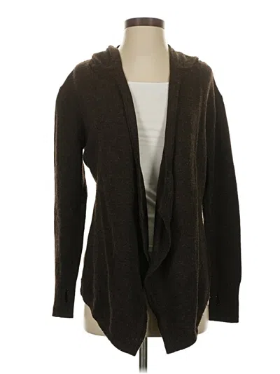 Pre-owned Betabrand Cardigan Sweater In Brown